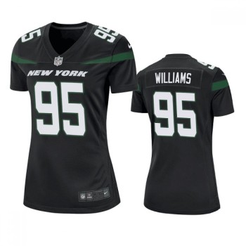 Women's New York Jets #95 Quinnen Williams Black Vapor Untouchable Limited Stitched Football Jersey(Run Small) Women's New York Jets #95 Quinnen Williams Black Vapor Untouchable Limited Stitched Football Jersey(Run Small)