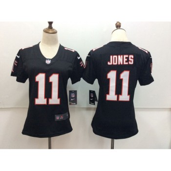 Women's Atlanta Falcons #11 Julio Jones Black Vapor Untouchable Limited Stitched NFL Jersey Women's Atlanta Falcons #11 Julio Jones Black Vapor Untouchable Limited Stitched NFL Jersey