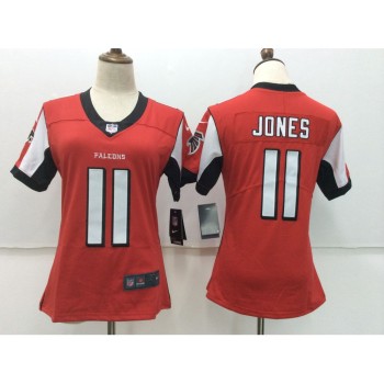 Women's Atlanta Falcons #11 Julio Jones Red Vapor Untouchable Player Limited Stitched NFL Jersey Women's Atlanta Falcons #11 Julio Jones Red Vapor Untouchable Player Limited Stitched NFL Jersey