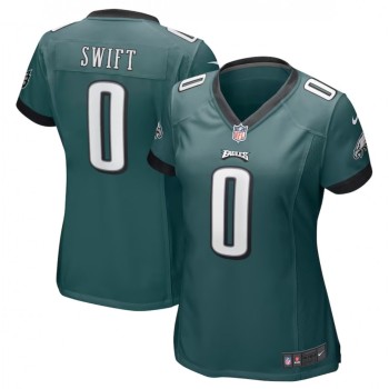 Women's Philadelphia Eagles #0 D'Andre Swift Green 2023 Draft Stitched Football Jersey(Run Small) Women's Philadelphia Eagles #0 D'Andre Swift Green 2023 Draft Stitched Football Jersey(Run Small)