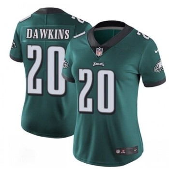 Women's Philadelphia Eagles #20 Brian Dawkins Green Vapor Untouchable Limited Stitched Football Jersey(Run Small) Women's Philadelphia Eagles #20 Brian Dawkins Green Vapor Untouchable Limited Stitched Football Jersey(Run Small)