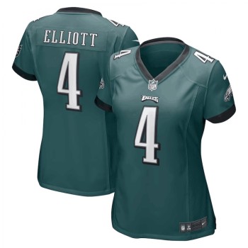 Women's Philadelphia Eagles #4 Jake Elliott Midnight Green Stitched Football Jersey(Run Small) Women's Philadelphia Eagles #4 Jake Elliott Midnight Green Stitched Football Jersey(Run Small)