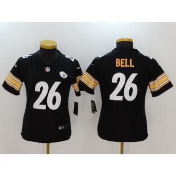 Women's Pittsburgh Steelers #26 Le'Veon Bell Black Vapor Untouchable Limited Jersey Women's Pittsburgh Steelers #26 Le'Veon Bell Black Vapor Untouchable Limited Jersey