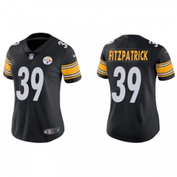 Women's Pittsburgh Steelers #39 Minkah Fitzpatrick Black Vapor Untouchable Limited Stitched NFL Jersey(Run Small) Women's Pittsburgh Steelers #39 Minkah Fitzpatrick Black Vapor Untouchable Limited Stitched NFL Jersey(Run Small)