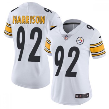 Women's Pittsburgh Steelers #92 James Harrison White Vapor Untouchable Limited Stitched NFL Jersey(Run Small) Women's Pittsburgh Steelers #92 James Harrison White Vapor Untouchable Limited Stitched NFL Jersey(Run Small)