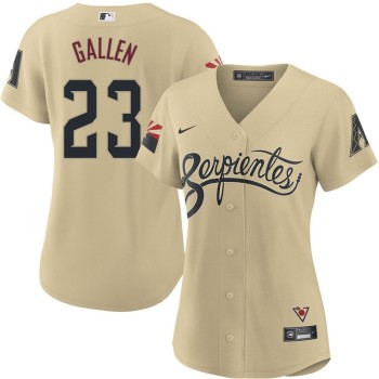 Women's Arizona Diamondbacks #23 Zac Gallen Cream City Connect Stitched Baseball Jersey Women's Arizona Diamondbacks #23 Zac Gallen Cream City Connect Stitched Baseball Jersey