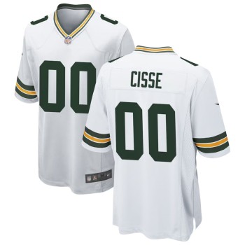 Men's Green Bay Packers Brandon Cisse White 2026 NFL Draft Game Jersey Men's Green Bay Packers Brandon Cisse White 2026 NFL Draft Game Jersey