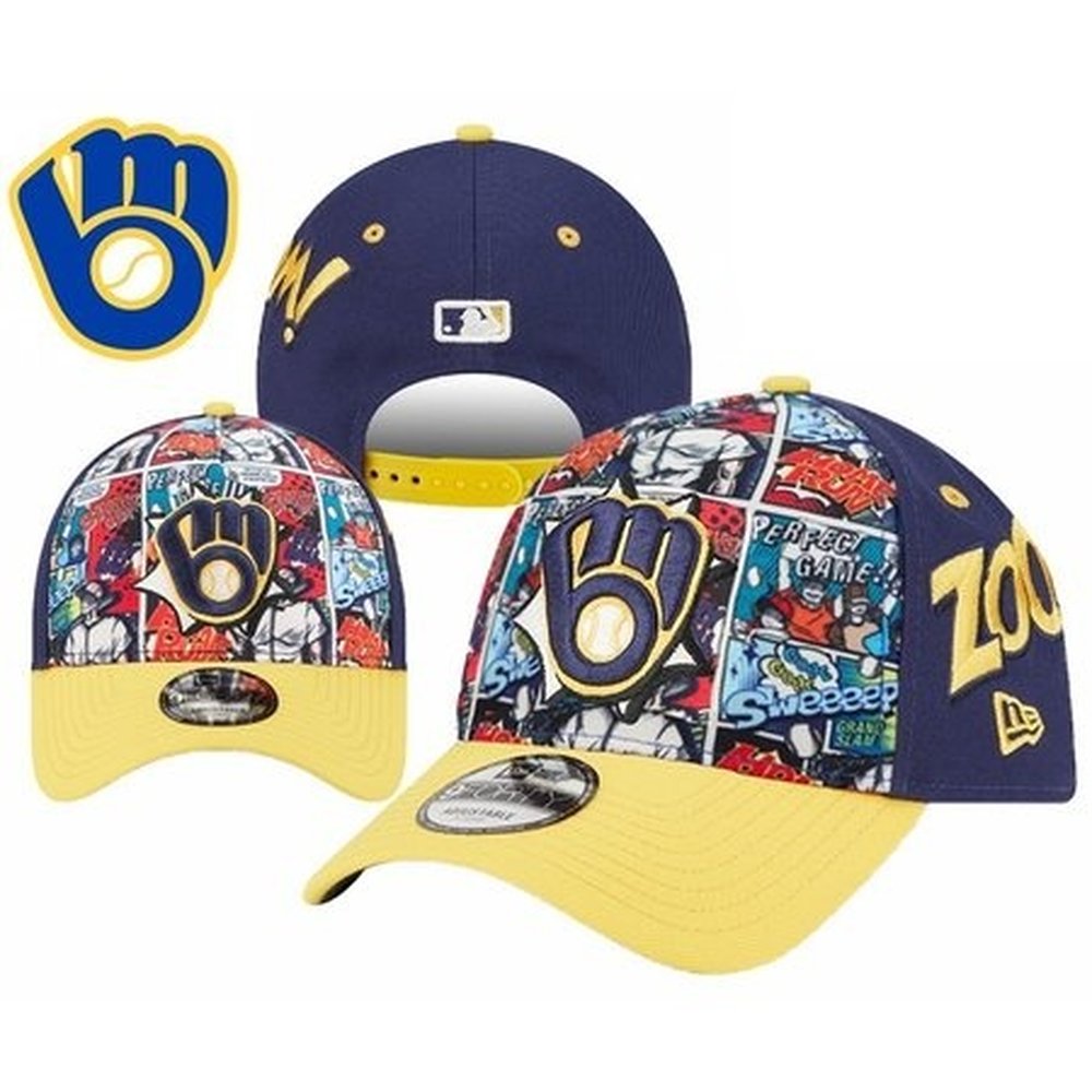 Milwaukee Brewers Adjustable Hat