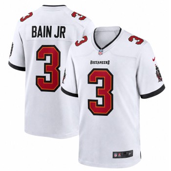 Men's Tampa Bay Buccaneers #3 Rueben Bain Jr. White 2026 NFL Draft Game Jersey Men's Tampa Bay Buccaneers #3 Rueben Bain Jr. White 2026 NFL Draft Game Jersey
