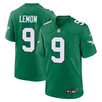 Men's Philadelphia Eagles #9 Makai Lemon Green 2026 NFL Draft Game Jersey Men's Philadelphia Eagles #9 Makai Lemon Green 2026 NFL Draft Game Jersey