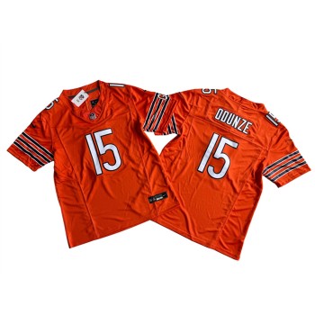 Men's Chicago Bears #15 Rome Odunze Orange 2024 Draft F.U.S.E. Vapor Stitched Football Jersey Men's Chicago Bears #15 Rome Odunze Orange 2024 Draft F.U.S.E. Vapor Stitched Football Jersey