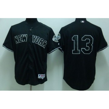 Yankees #13 Alex Rodriguez Stitched Black Youth MLB Jersey Yankees #13 Alex Rodriguez Stitched Black Youth MLB Jersey
