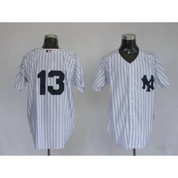 Yankees #13 Alex Rodriguez Stitched White MLB Jersey Yankees #13 Alex Rodriguez Stitched White MLB Jersey