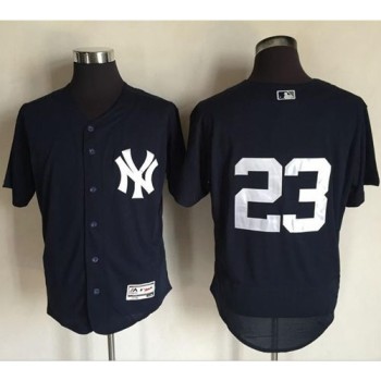 Yankees #23 Don Mattingly Navy Blue Flexbase Authentic Collection Stitched MLB Jersey Yankees #23 Don Mattingly Navy Blue Flexbase Authentic Collection Stitched MLB Jersey