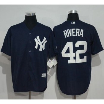Yankees #42 Mariano Rivera Navy Blue New Cool Base Stitched MLB Jersey Yankees #42 Mariano Rivera Navy Blue New Cool Base Stitched MLB Jersey