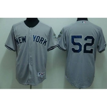 Yankees #52 C.C. Sabathia Stitched Grey Youth MLB Jersey Yankees #52 C.C. Sabathia Stitched Grey Youth MLB Jersey