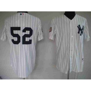 Yankees #52 C.C. Sabathia Stitched White Youth MLB Jersey Yankees #52 C.C. Sabathia Stitched White Youth MLB Jersey