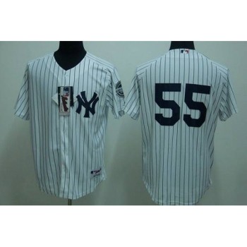 Yankees #55 Hideki Matsui Stitched White Youth MLB Jersey Yankees #55 Hideki Matsui Stitched White Youth MLB Jersey