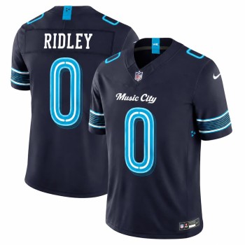Men's Tennessee Titans #0 Calvin Ridley Navy 2026 Rivalries Collection Vapor F.U.S.E. Limited Jersey