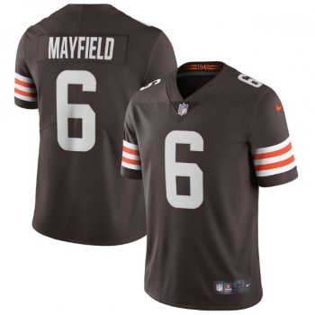 Youth Browns #6 Baker Mayfield Brown Stitched Limited Jersey Youth Browns #6 Baker Mayfield Brown Stitched Limited Jersey