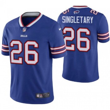 Youth Buffalo Bills #26 Devin Singletary Blue Vapor Untouchable Limited Stitched Jersey Youth Buffalo Bills #26 Devin Singletary Blue Vapor Untouchable Limited Stitched Jersey