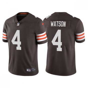 Youth Cleveland Browns #4 Deshaun Watson Brown Vapor Untouchable Limited Stitched Jersey Youth Cleveland Browns #4 Deshaun Watson Brown Vapor Untouchable Limited Stitched Jersey