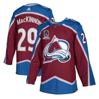Youth Colorado Avalanche #29 Nathan MacKinnon 2022 Burgundy Stanley Cup Champions Patch Stitched Jersey Youth Colorado Avalanche #29 Nathan MacKinnon 2022 Burgundy Stanley Cup Champions Patch Stitched Jersey