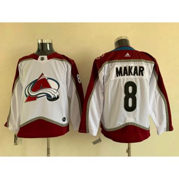 Youth Colorado Avalanche #8 Cale Makar White Stitched Jersey Youth Colorado Avalanche #8 Cale Makar White Stitched Jersey