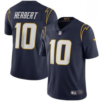 Youth Los Angeles Chargers #10 Justin Herbert Navy Vapor Untouchable Limited Stitched Jersey Youth Los Angeles Chargers #10 Justin Herbert Navy Vapor Untouchable Limited Stitched Jersey