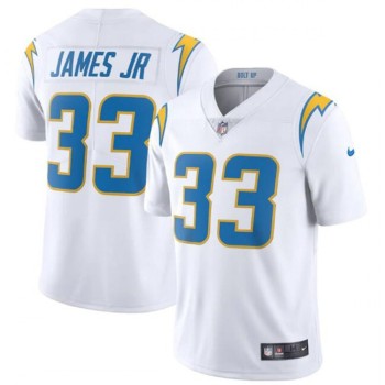 Youth Los Angeles Chargers #33 Derwin James JR White Vapor Untouchable Limited Stitched Jersey Youth Los Angeles Chargers #33 Derwin James JR White Vapor Untouchable Limited Stitched Jersey