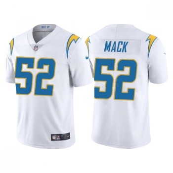 Youth Los Angeles Chargers #52 Khalil Mack White Vapor Untouchable Limited Stitched Jersey Youth Los Angeles Chargers #52 Khalil Mack White Vapor Untouchable Limited Stitched Jersey