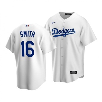 Youth Los Angeles Dodgers #16 Will Smith White Stitched Baseball Jersey Youth Los Angeles Dodgers #16 Will Smith White Stitched Baseball Jersey