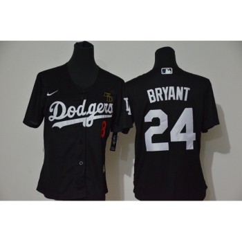 Youth Los Angeles Dodgers Front #8 Back #24 Kobe Bryant Black With KB Patch Cool Base Stitched MLB Jersey Youth Los Angeles Dodgers Front #8 Back #24 Kobe Bryant Black With KB Patch Cool Base Stitched MLB Jersey
