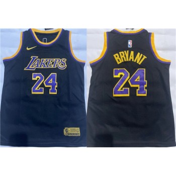 Youth Los Angeles Lakers #24 Kobe Bryant Black Stitched Basketball Jersey Youth Los Angeles Lakers #24 Kobe Bryant Black Stitched Basketball Jersey