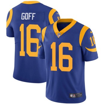 Youth Los Angeles Rams #16 Jared Goff Royal Blue Vapor Untouchable Limited Stitched NFL Jersey Youth Los Angeles Rams #16 Jared Goff Royal Blue Vapor Untouchable Limited Stitched NFL Jersey