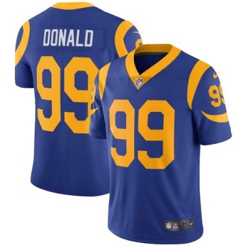 Youth Los Angeles Rams #99 Aaron Donald Royal Blue Vapor Untouchable Limited Stitched NFL Jersey Youth Los Angeles Rams #99 Aaron Donald Royal Blue Vapor Untouchable Limited Stitched NFL Jersey