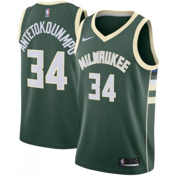 Youth Milwaukee Bucks #34 Giannis Antetokounmpo Green Stitched Basketball Jersey Youth Milwaukee Bucks #34 Giannis Antetokounmpo Green Stitched Basketball Jersey