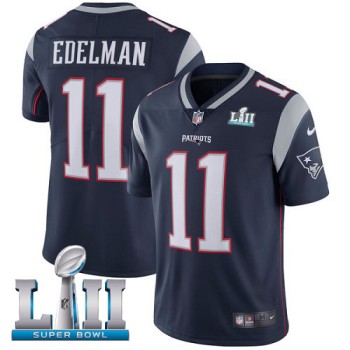 Youth New England Patriots #11 Julian Edelman  Navy Vapor Untouchable Limited Stitched NFL Jersey