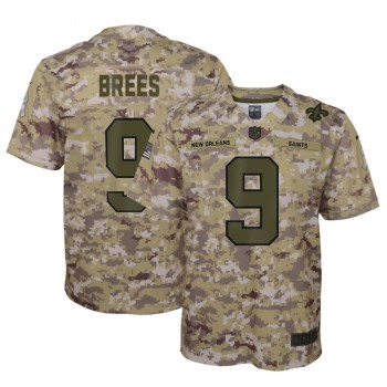 Youth New Orleans Saints #9 Drew Brees 2018 Camo Salute to Service Limited Stitched NFL Jersey Youth New Orleans Saints #9 Drew Brees 2018 Camo Salute to Service Limited Stitched NFL Jersey