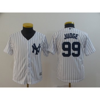 Youth New York Yankees #99 Aaron Judge 2019 White Cool Base Stitched MLB Jersey Youth New York Yankees #99 Aaron Judge 2019 White Cool Base Stitched MLB Jersey