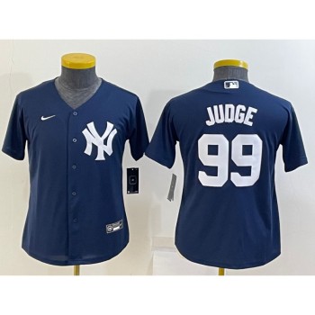 Youth New York Yankees #99 Aaron Judge Navy Stitched Baseball Jersey Youth New York Yankees #99 Aaron Judge Navy Stitched Baseball Jersey