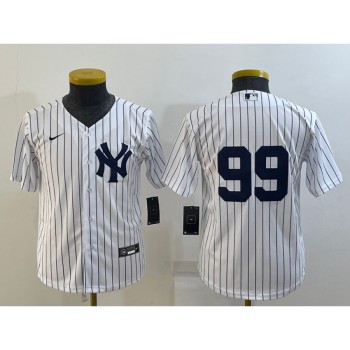 Youth New York Yankees #99 Aaron Judge White Stitched Baseball Jersey Youth New York Yankees #99 Aaron Judge White Stitched Baseball Jersey