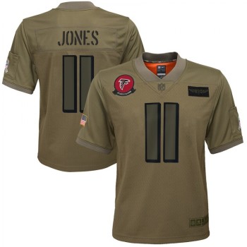 Youth Atlanta Falcons #11 Julio Jones 2019 Camo Salute To Service Stitched NFL Jersey Youth Atlanta Falcons #11 Julio Jones 2019 Camo Salute To Service Stitched NFL Jersey