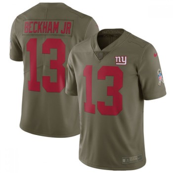 Youth New York Giants #13 Odell Beckham Jr Olive Salute To Service Limited Stitched NFL Jersey Youth New York Giants #13 Odell Beckham Jr Olive Salute To Service Limited Stitched NFL Jersey