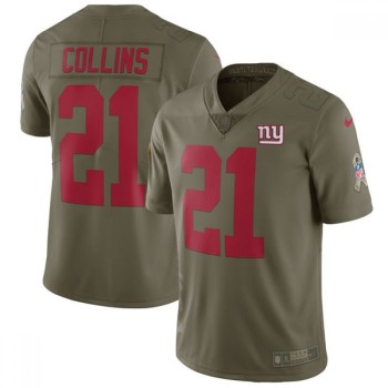 Youth New York Giants #21 Landon Collins Olive Salute To Service Limited Stitched NFL Jersey Youth New York Giants #21 Landon Collins Olive Salute To Service Limited Stitched NFL Jersey