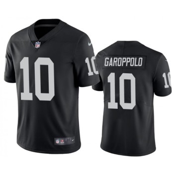 Youth Oakland Raiders #10 Jimmy Garoppolo Black Vapor Untouchable Limited Stitched NFL Jersey Youth Oakland Raiders #10 Jimmy Garoppolo Black Vapor Untouchable Limited Stitched NFL Jersey