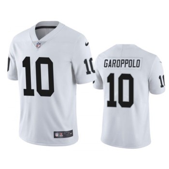 Youth Oakland Raiders #10 Jimmy Garoppolo White Vapor Untouchable Limited Stitched NFL Jersey Youth Oakland Raiders #10 Jimmy Garoppolo White Vapor Untouchable Limited Stitched NFL Jersey