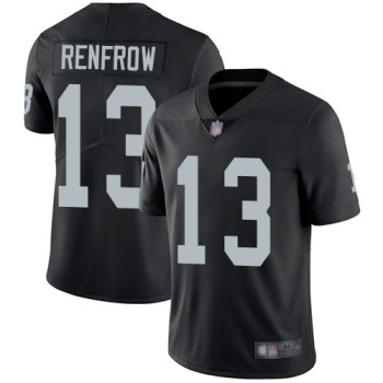 Youth Oakland Raiders #13 Hunter Renfrow Black Vapor Untouchable Limited Stitched NFL Jersey Youth Oakland Raiders #13 Hunter Renfrow Black Vapor Untouchable Limited Stitched NFL Jersey