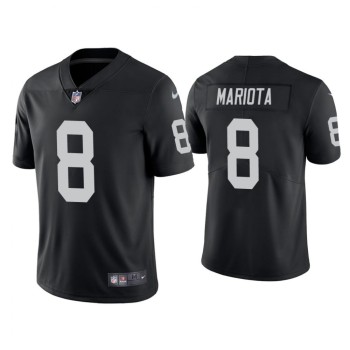 Youth Oakland Raiders #8 Marcus Mariota Black Vapor Untouchable Limited Stitched Jersey Youth Oakland Raiders #8 Marcus Mariota Black Vapor Untouchable Limited Stitched Jersey