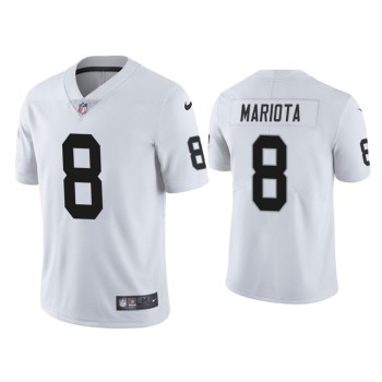 Youth Oakland Raiders #8 Marcus Mariota White Vapor Untouchable Limited Stitched Jersey Youth Oakland Raiders #8 Marcus Mariota White Vapor Untouchable Limited Stitched Jersey